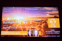Mahler's Resurrection Symphony - April 8, 2017